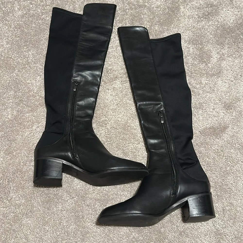 Via Spiga Real Leather over the knee Boots